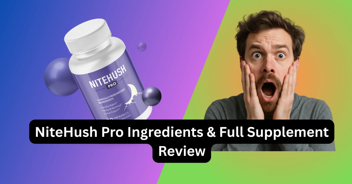 NiteHush Pro Ingredients